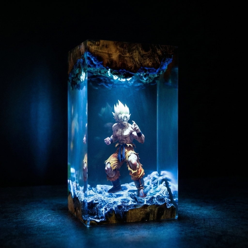 Lampe Goku Super Saiyan